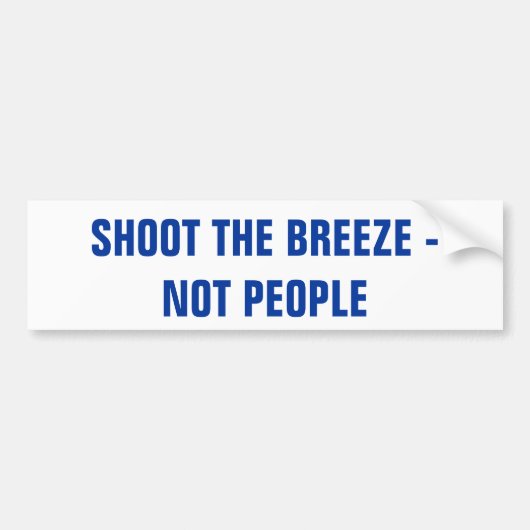 Bumpersticker (Voorkant)