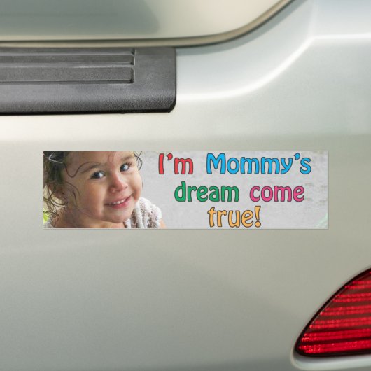 Bumpersticker (Op auto)