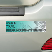 Bumpersticker (Op auto)