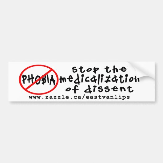 Bumpersticker (Voorkant)