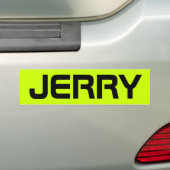  BUMPERSTICKER (Op auto)