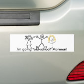 Bumpersticker (Op auto)