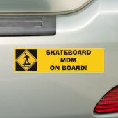 Bumpersticker (Op auto)