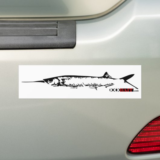 Bumpersticker (Op auto)