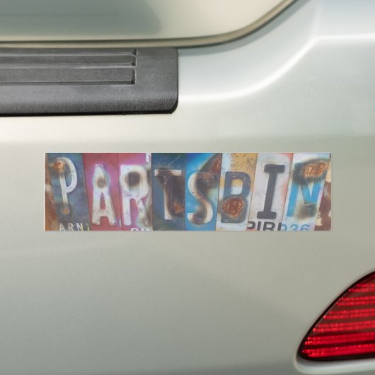 bumpersticker (Op auto)