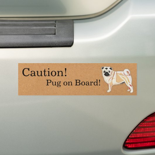 Bumpersticker (Op auto)