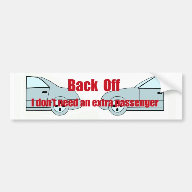Bumpersticker (Voorkant)