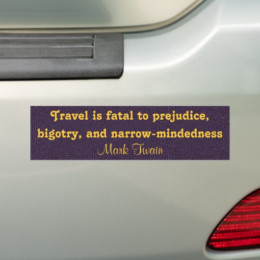bumpersticker (Op auto)