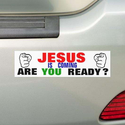 Bumpersticker (Op auto)