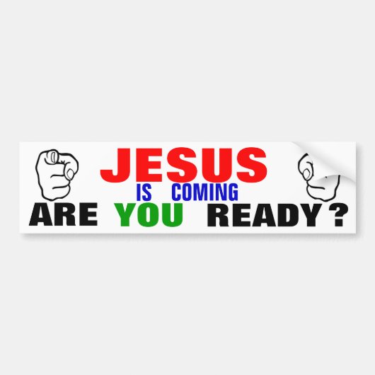 Bumpersticker (Voorkant)