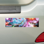 Bumpersticker (Op auto)