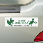 Bumpersticker (Op auto)