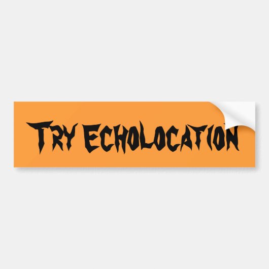 Bumpersticker (Voorkant)