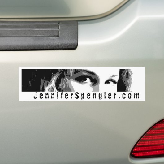 Bumpersticker (Op auto)