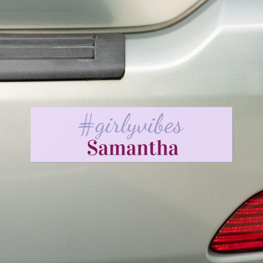 Bumpersticker (Op auto)