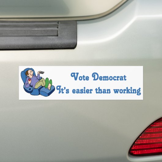 Bumpersticker (Op auto)