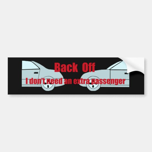 Bumpersticker (Voorkant)