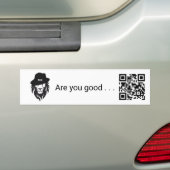 Bumpersticker (Op auto)