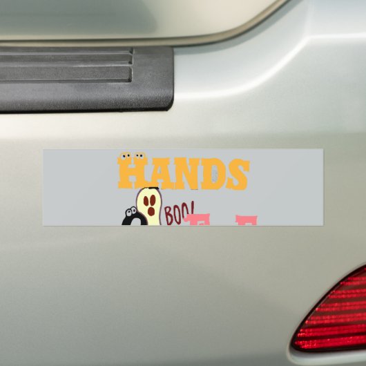 Bumpersticker (Op auto)