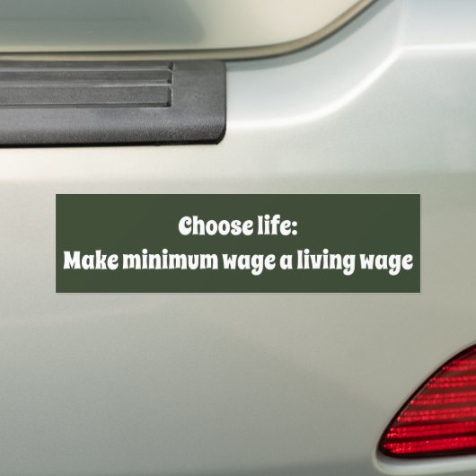 Bumpersticker (Op auto)