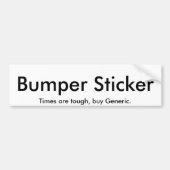 Bumpersticker (Voorkant)