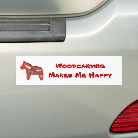 Bumpersticker (Op auto)