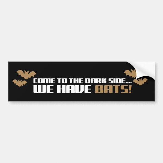Bumpersticker (Voorkant)