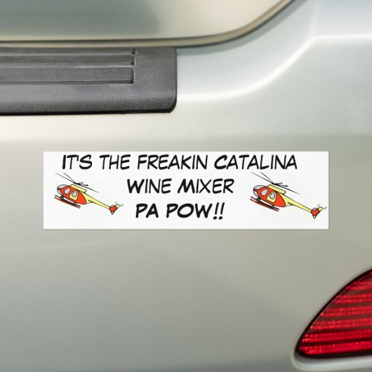 Bumpersticker (Op auto)