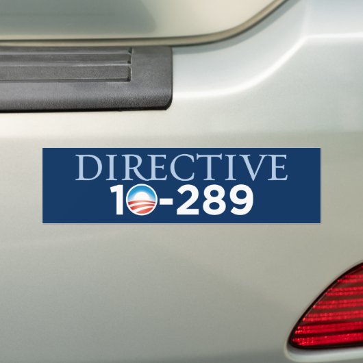 Bumpersticker 10-289 (Op auto)