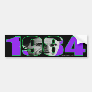 Bumpersticker 1984
