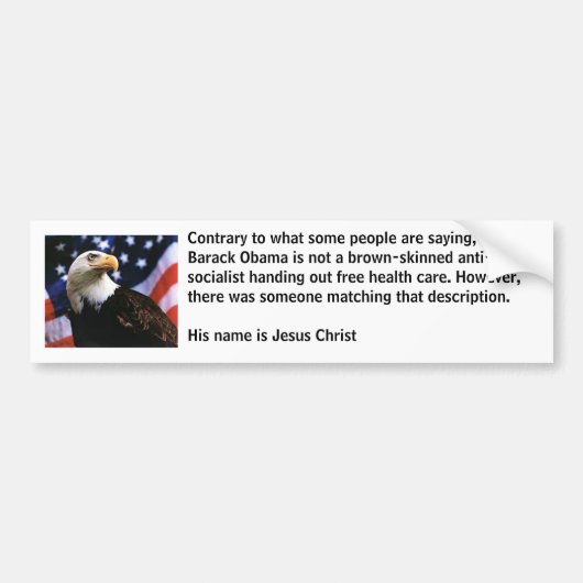 Bumpersticker 2 (Voorkant)