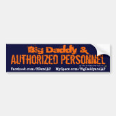 Bumpersticker 2 - BD&AP-Logo (Voorkant)