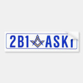 Bumpersticker - 2B1 ASK1 (Voorkant)