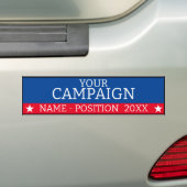 Bumpersticker-aangepaste verkiezingscampagne bumpersticker (Op auto)