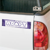 Bumpersticker "Aannemen bij LRAV" (Op Truck)