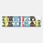 Bumpersticker AFEM Veteran GRENADA VETERAN (Voorkant)