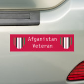 Bumpersticker Afghanistan (Op auto)