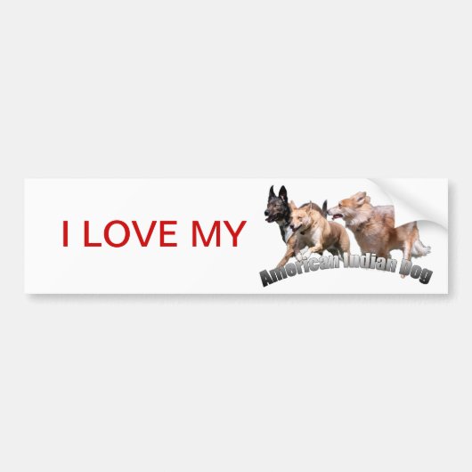 bumpersticker aidog (Voorkant)