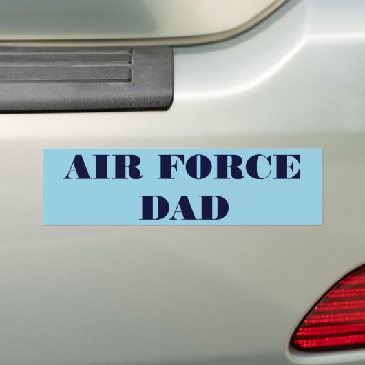 Bumpersticker Air Force Dad (Op auto)