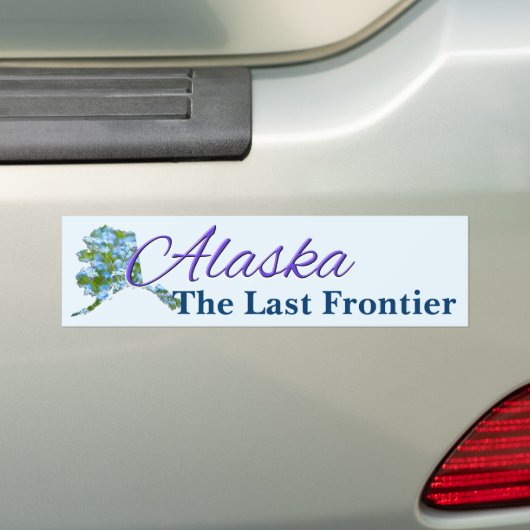 Bumpersticker - ALASKA (Op auto)