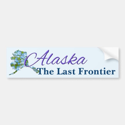 Bumpersticker - ALASKA (Voorkant)