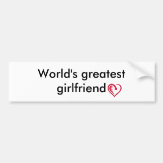Bumpersticker allerbeste vriendin