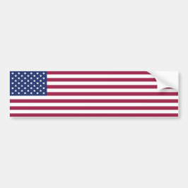 Bumpersticker Amerikaanse vlag Verretched