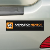 Bumpersticker - Animatiementor (Op auto)