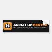 Bumpersticker - Animatiementor (Voorkant)
