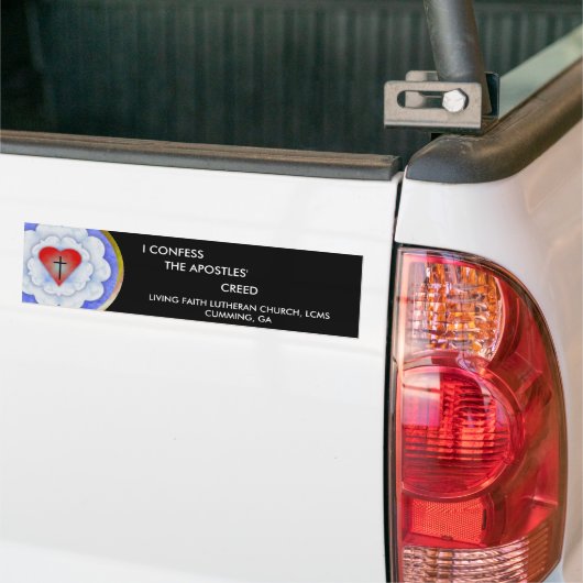 Bumpersticker - apostelen (Op Truck)