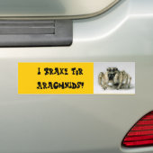 Bumpersticker Arachnid (Op auto)