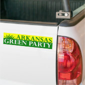 Bumpersticker Arkansas Green Party (Op Truck)