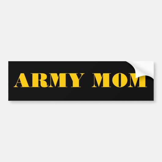Bumpersticker Army Mam (Voorkant)