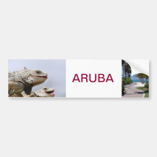 bumpersticker aruba